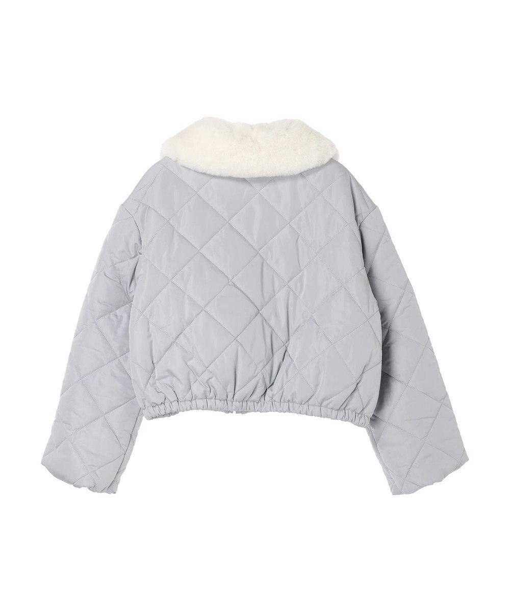 earth music&ecology ファーカラーブルゾン 