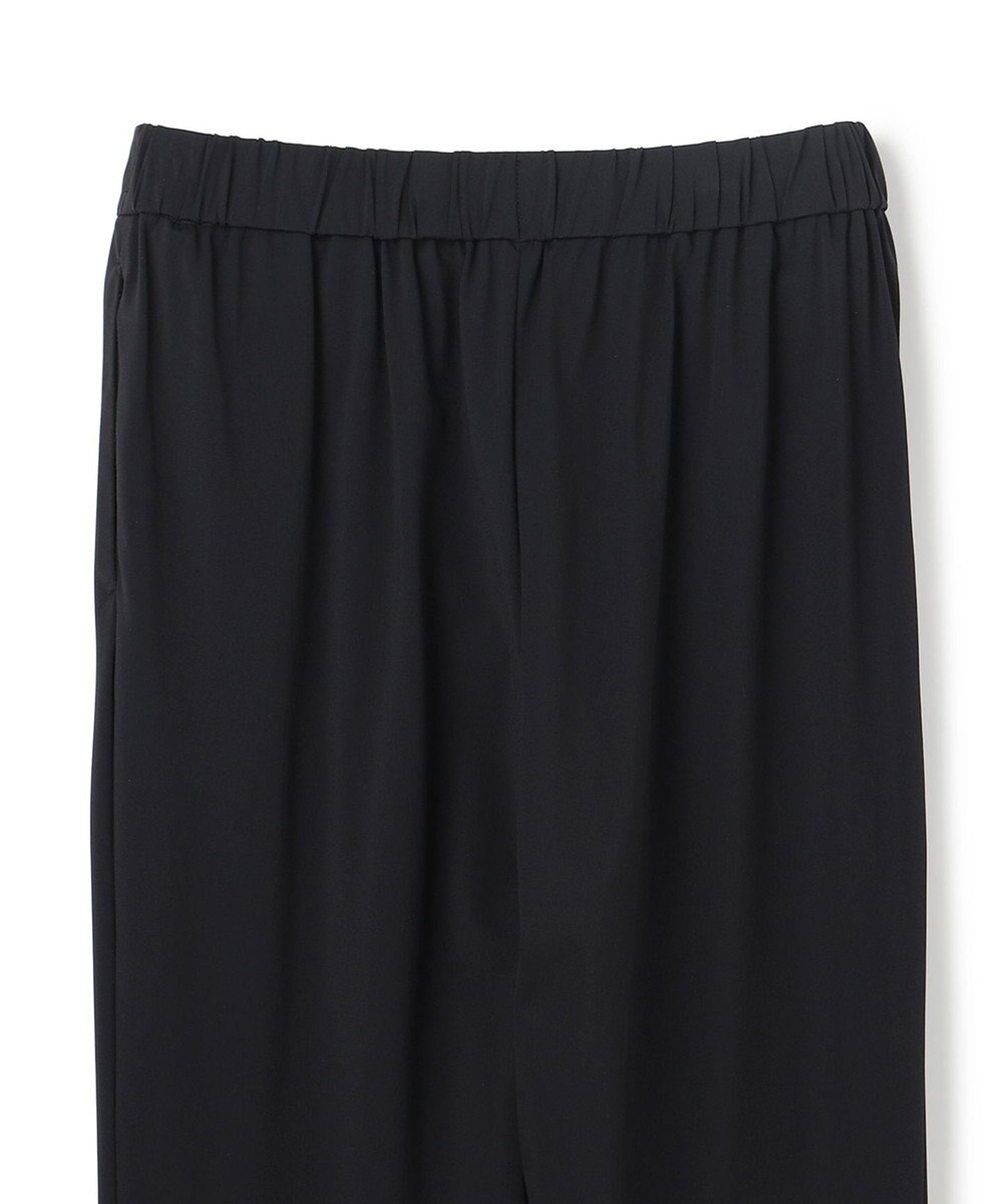 UNFILO L 【ウエストゴム】ドライトリコット セミフレアパンツ 