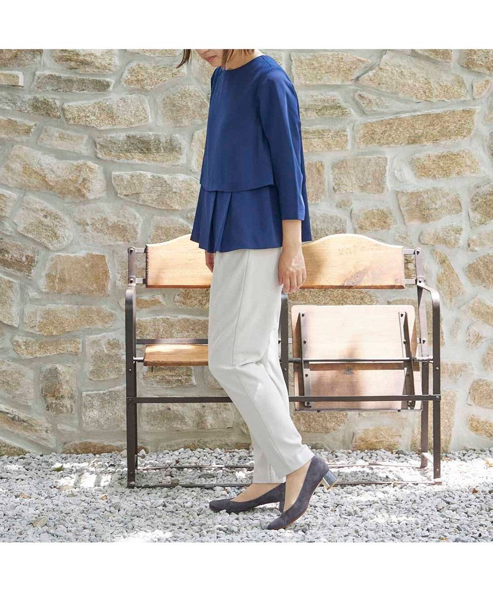 Riz raffinee <Riz raffinee>スクエアトゥプレーンパンプス 