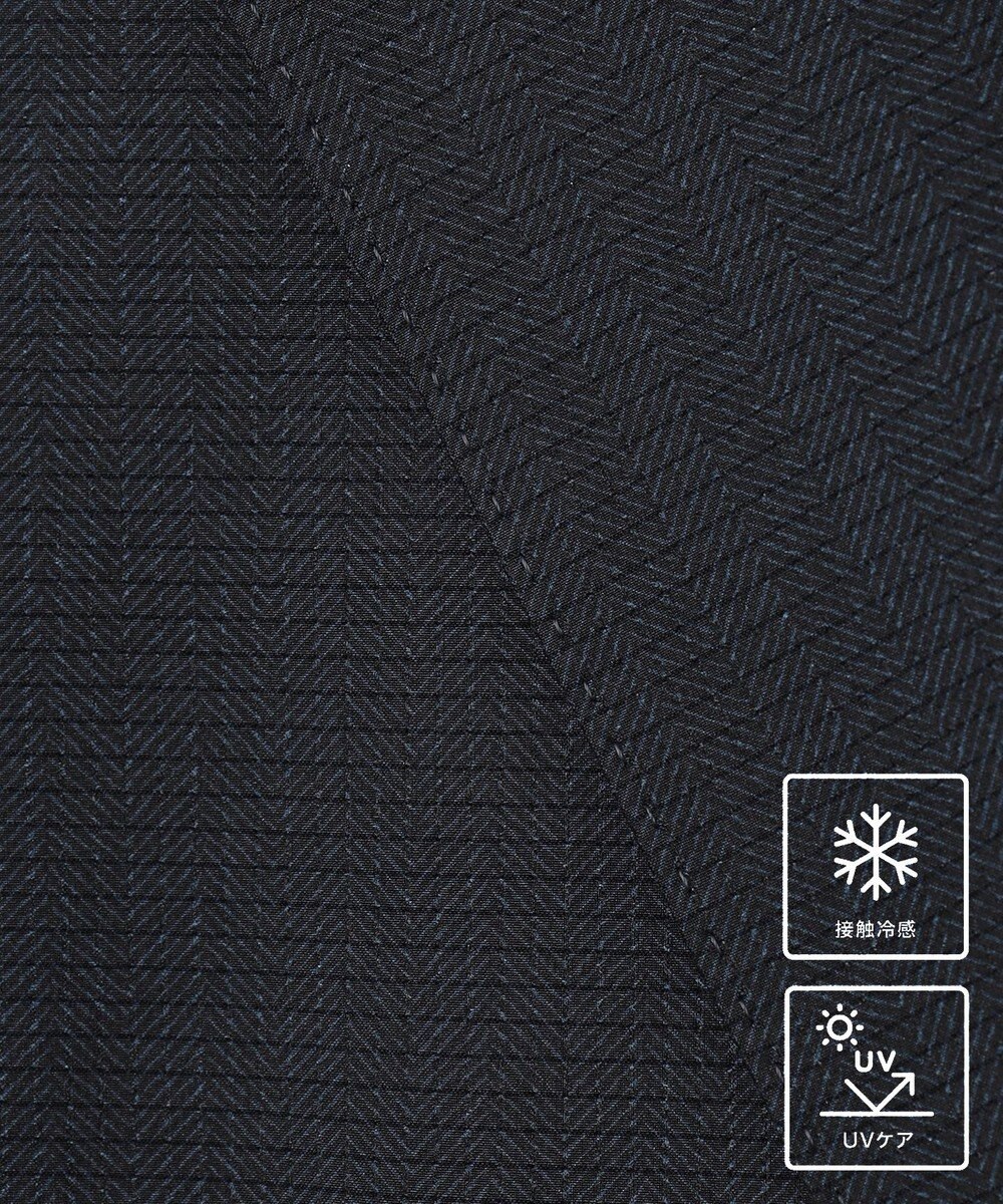 GOTAIRIKU 圧倒的清涼感・８つの機能美【接触冷感/通気性/軽量/撥水…等】クールドッツ セットアップパンツ_ヘリンボーンプリント（25年モデル） 