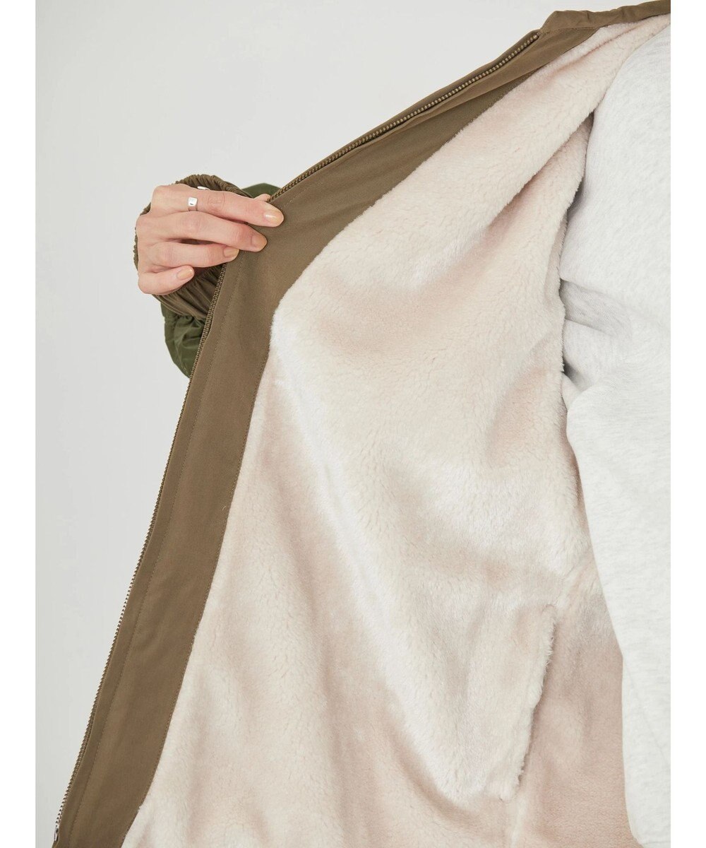 AMERICAN HOLIC キルポカリバーシブルキルティングミディコート 