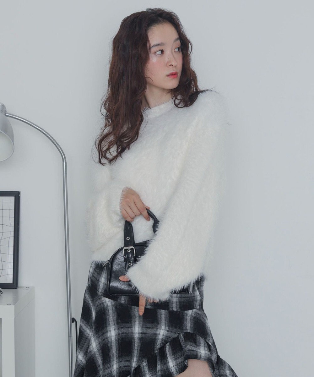 WEGO シャギーニットプルオーバー 