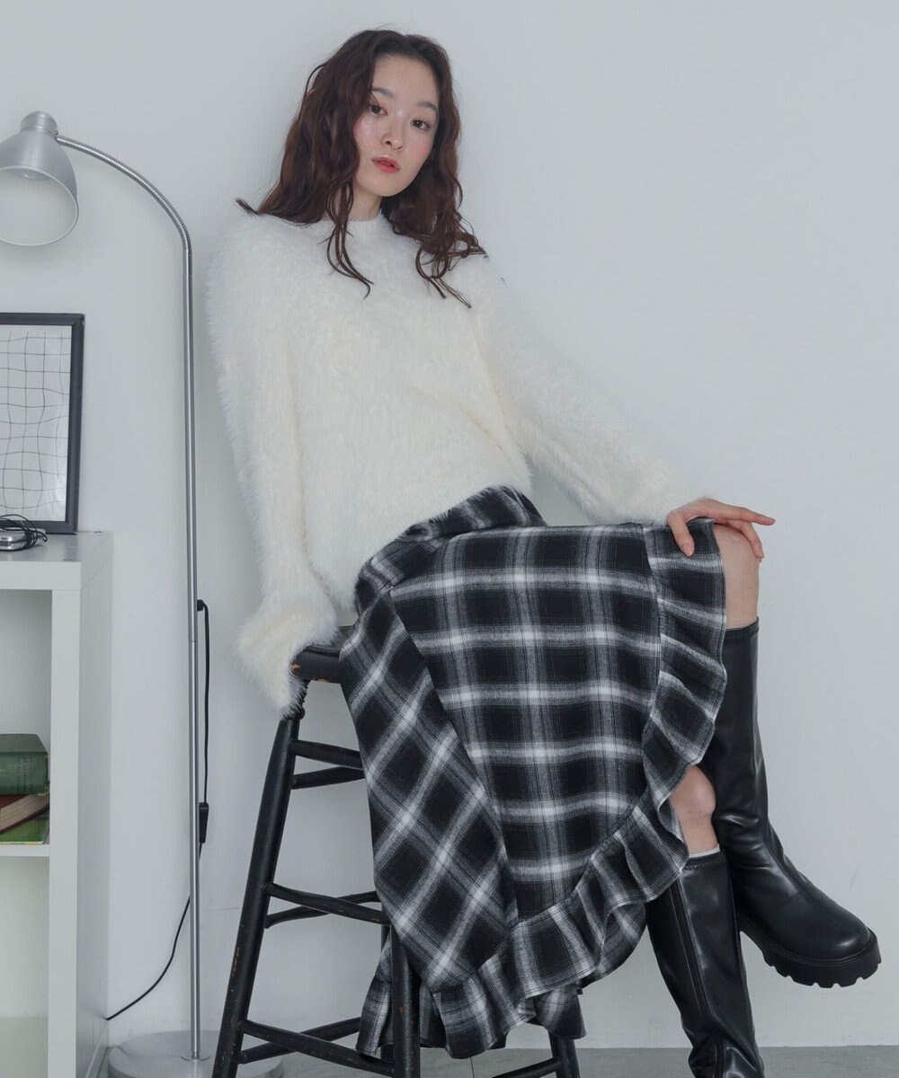 WEGO シャギーニットプルオーバー 