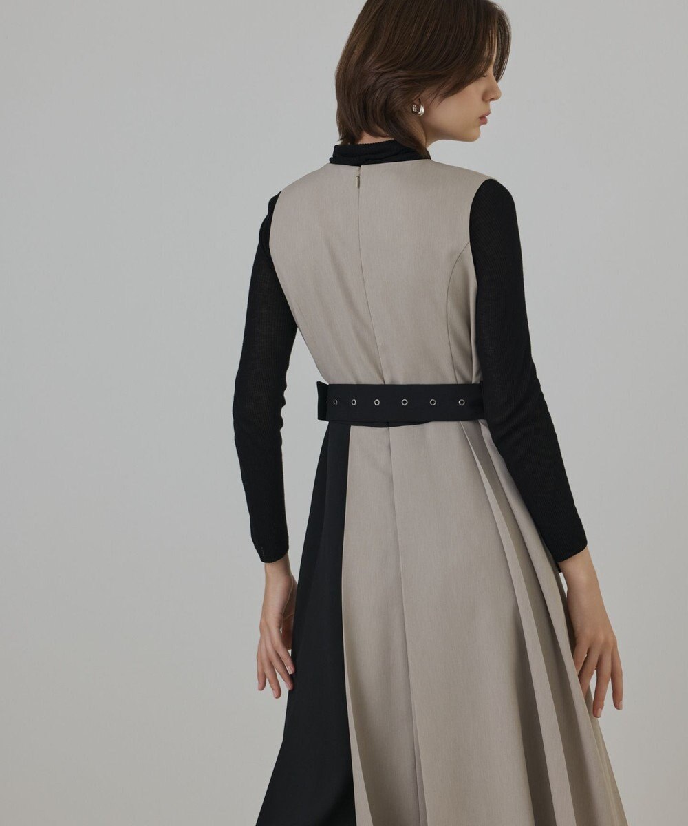 GRACE CONTINENTAL プリーツジャンパースカート 