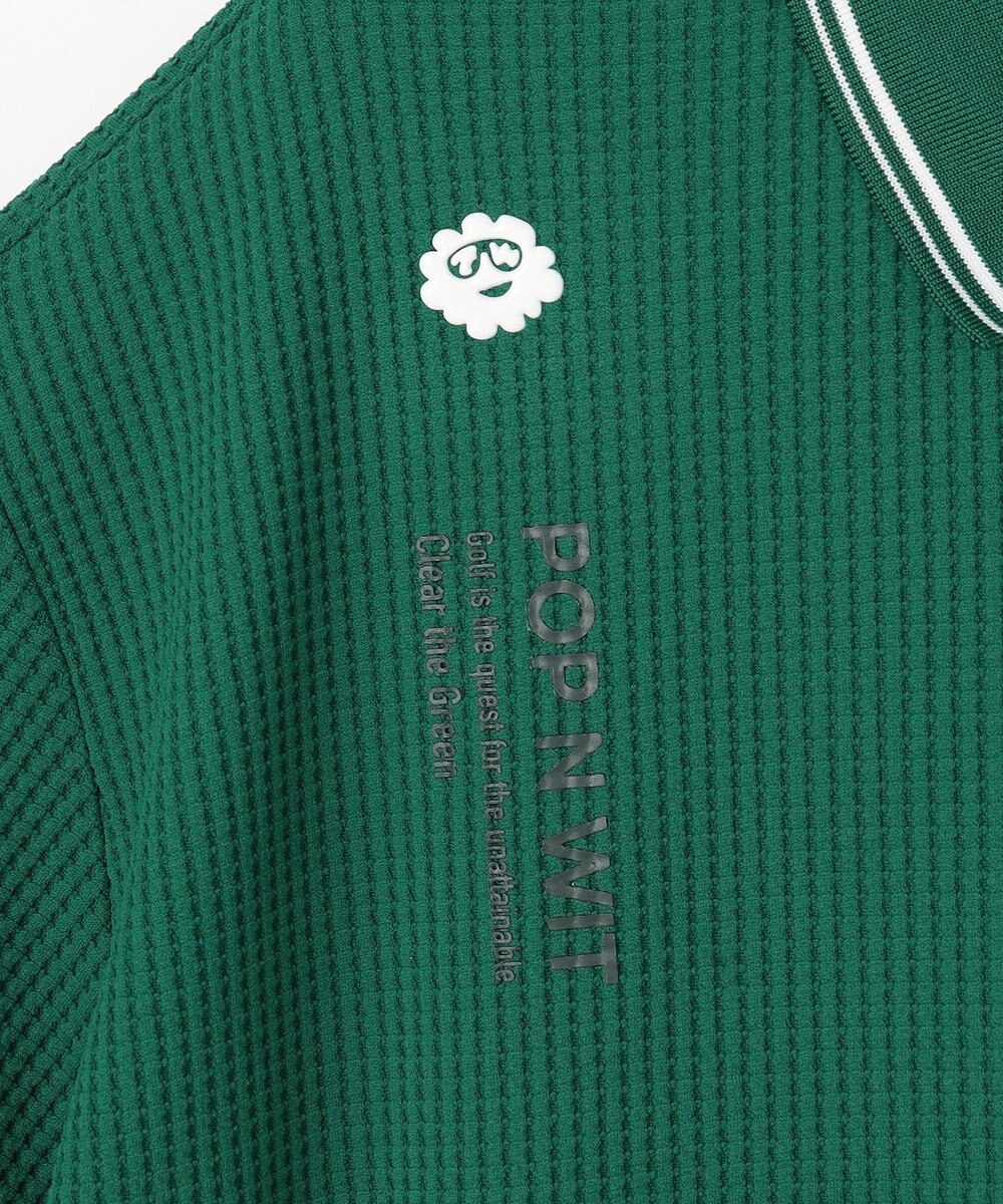 PW CIRCULUS 【WOMEN】ワッフルハーフジップポロ 2026年モデル ゴルフウェア レディース 