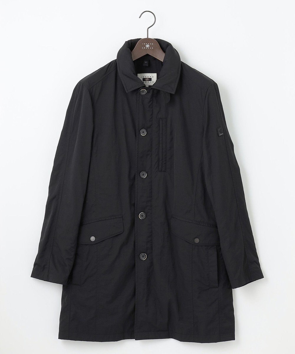 JOSEPH ABBOUD 【3WAY/撥水/INフード/ダウンライナー付】3ハイカウントツイル×パウダータフタ ダウン コート 