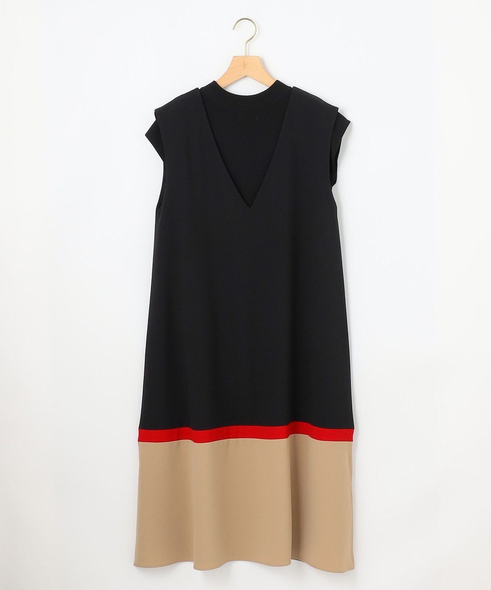 組曲 L 【2SET・WEB限定】バイカラー ジャンスカニットセット 