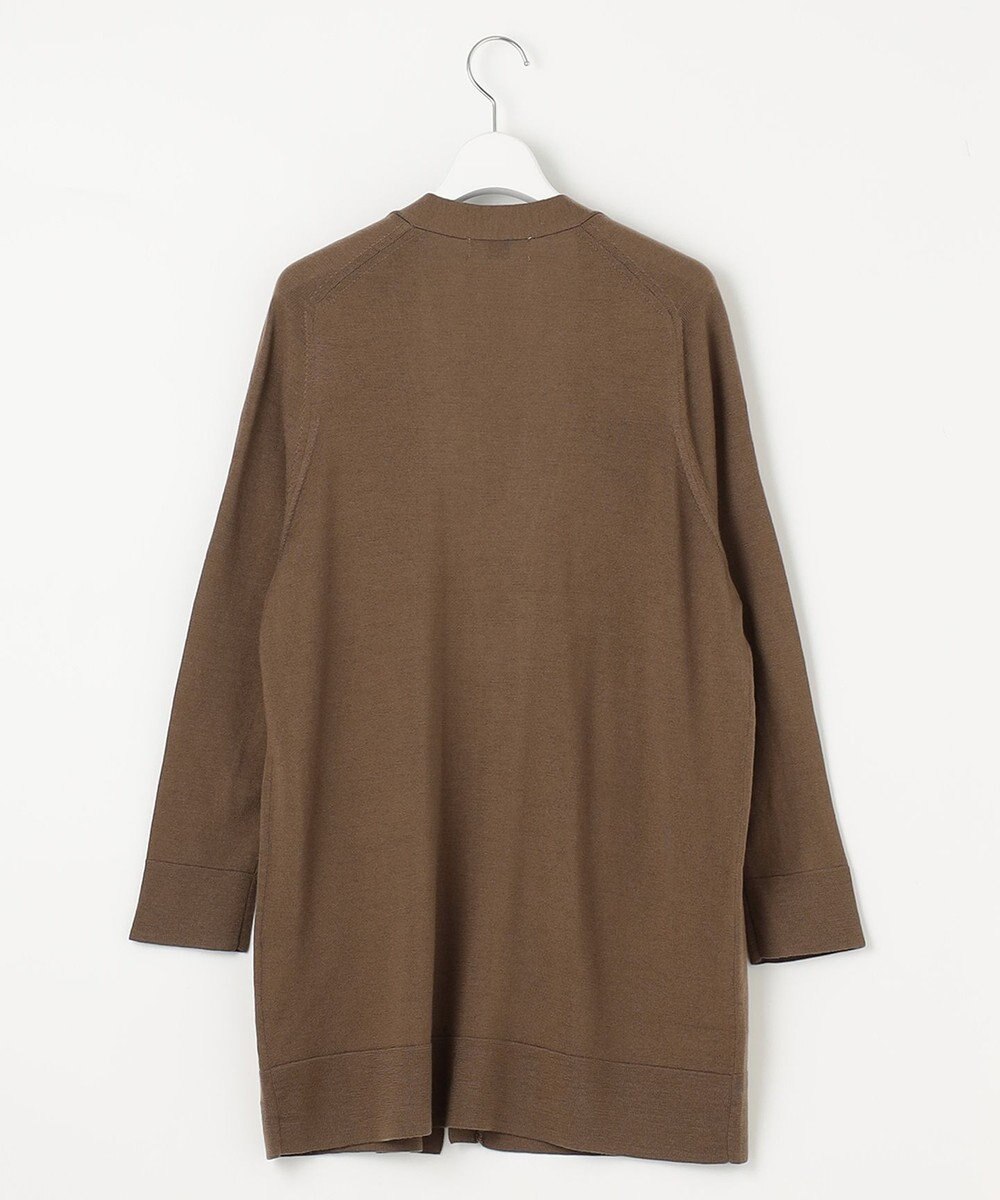 J.PRESS LADIES S 【洗える】KNIT BASIC ロング カーディガン 