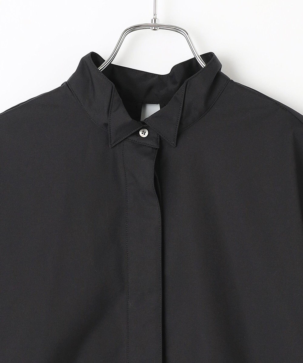 #Newans 【ANSWER for モダンベーシック】バックスリットオーバーシャツ 