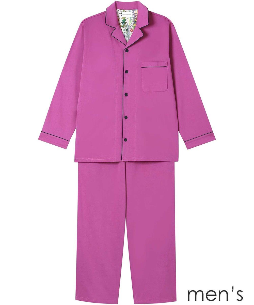 une nana cool 【綿100％】やわらか天竺メンズパジャマ　ＭＡＤＥ　ＷＩＴＨ　ＬＩＢＥＲＴＹ　ＦＡＢＲＩＣ 