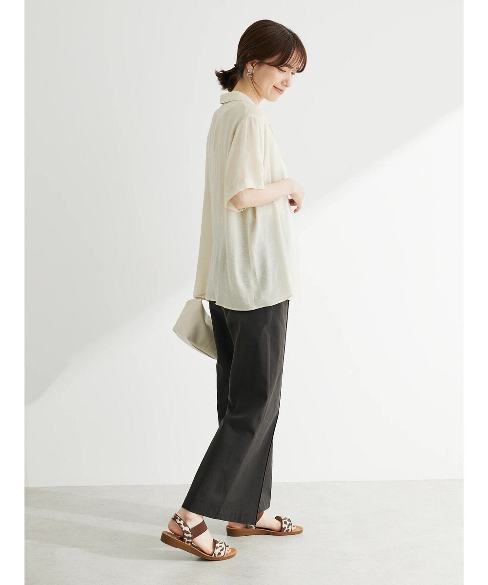 Green Parks ゆったり開襟シャツ 