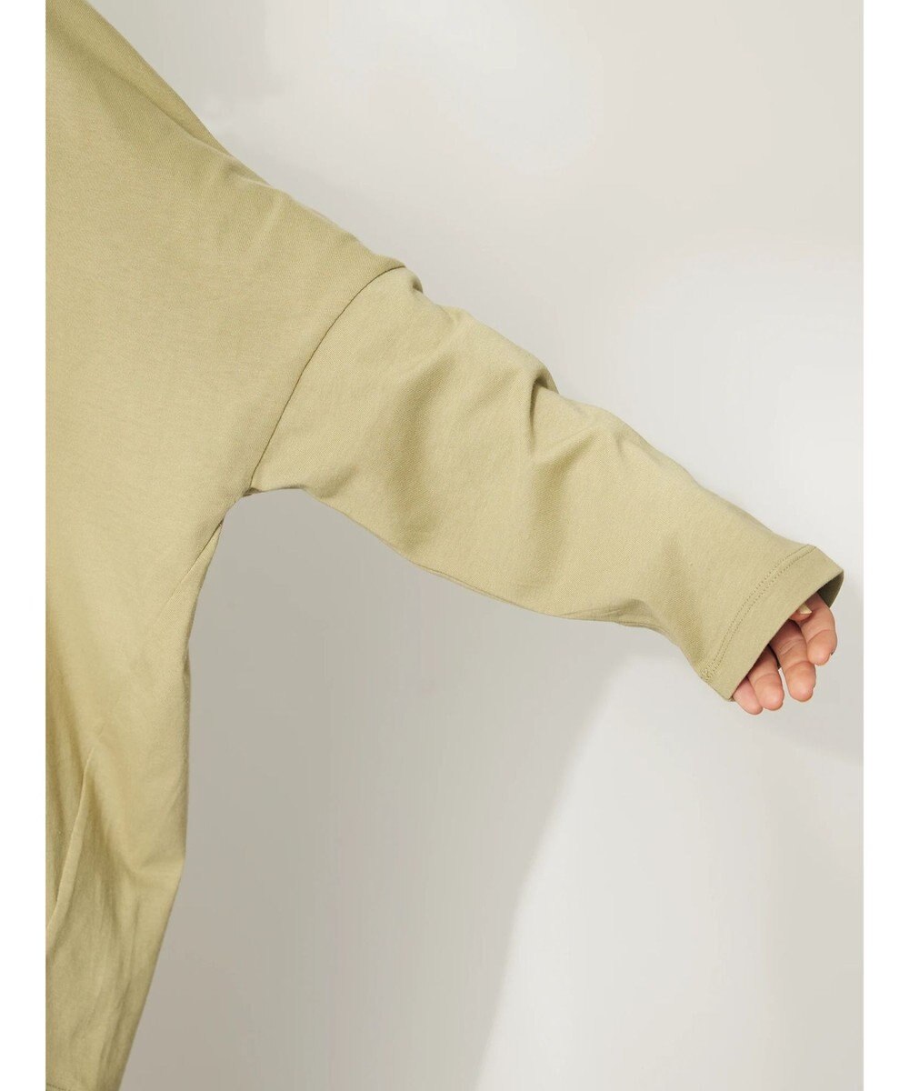 CRAFT STANDARD BOUTIQUE シルケット天竺　フロントギャザーＢＩＧ　Ｔｅｅ　Ｌ／Ｓ 