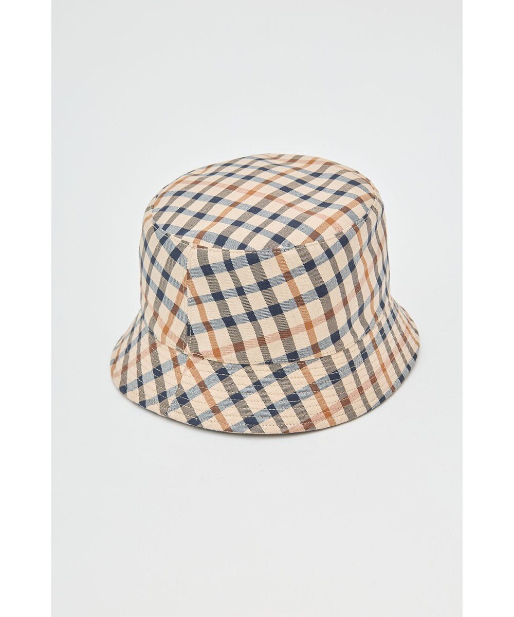 DAKS ハウスチェックバケットハット 