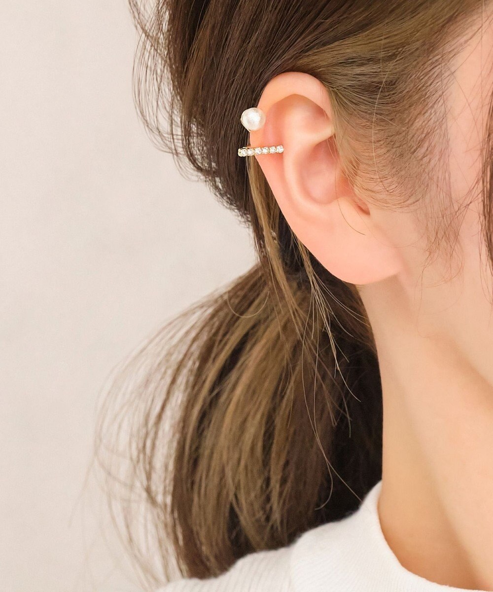 Phoebe リファインドビジューフロートイヤリング 