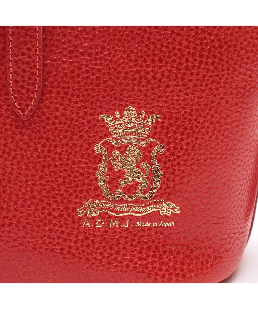 A.D.M.J. 【牛革】バケットトート18cm(Dカン＋) 