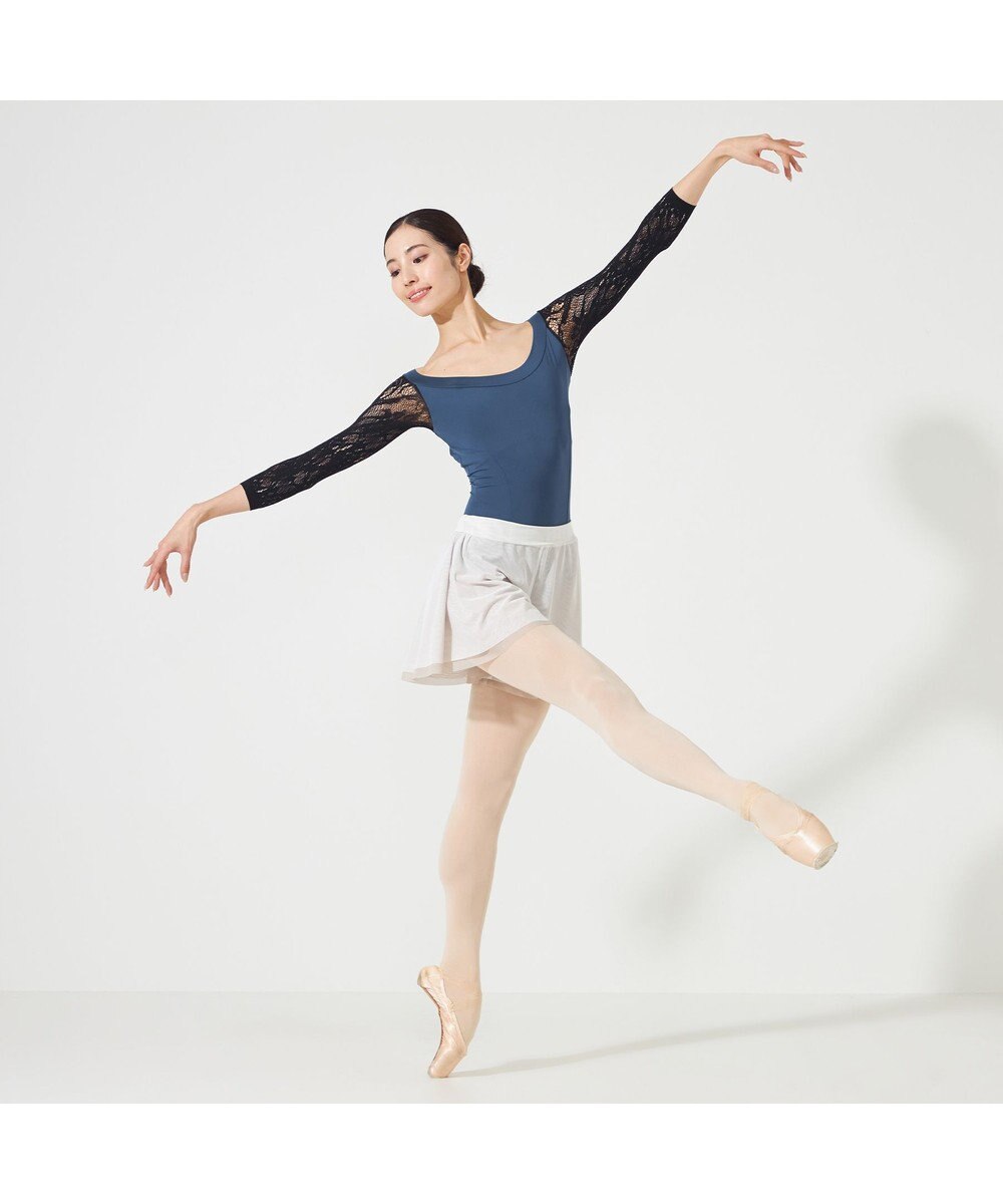 Chacott ロングスリーブレオタード 