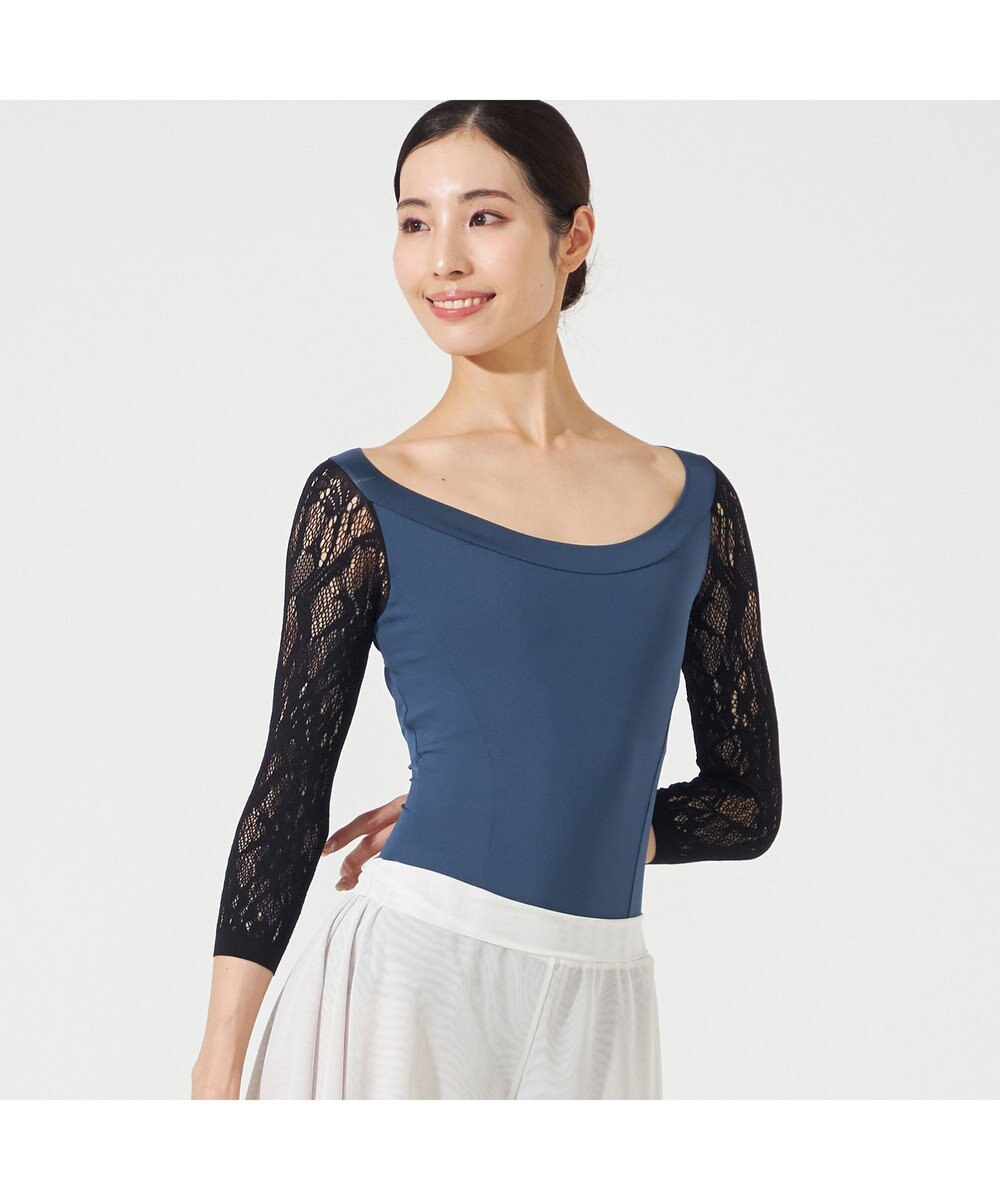 Chacott ロングスリーブレオタード 