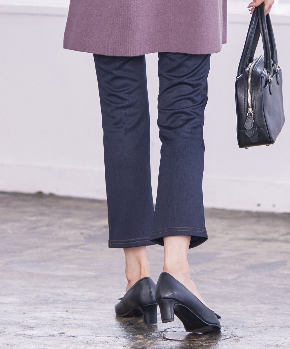 Tiaclasse 【洗える】デニムライク起毛ストレッチ 