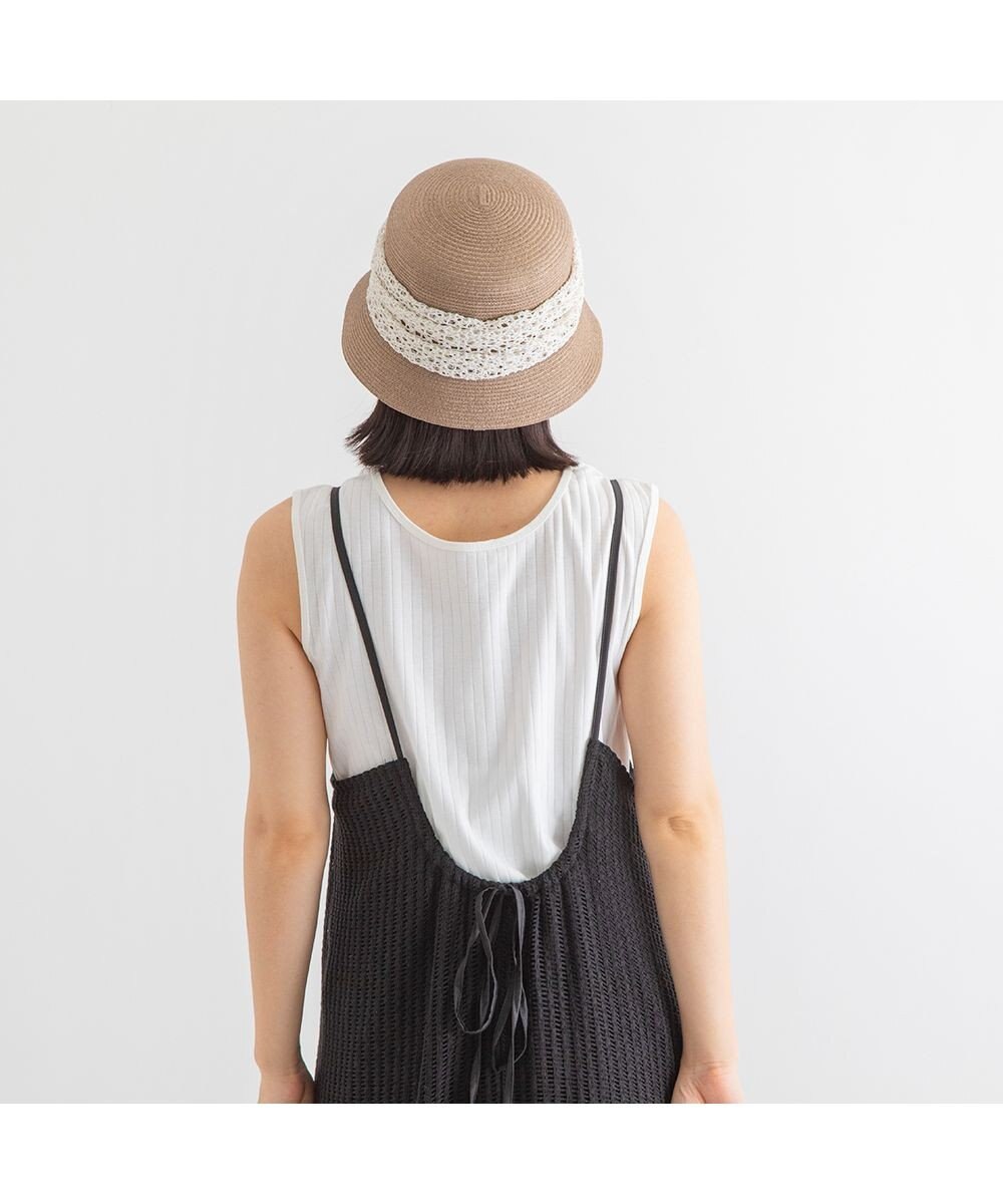 林八百吉商店 un chapeau  リネンブレードハット 