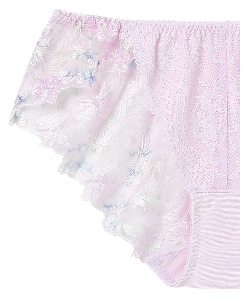 une nana cool Accent flower バックスタイルまでかわいい 総レースショーツ 