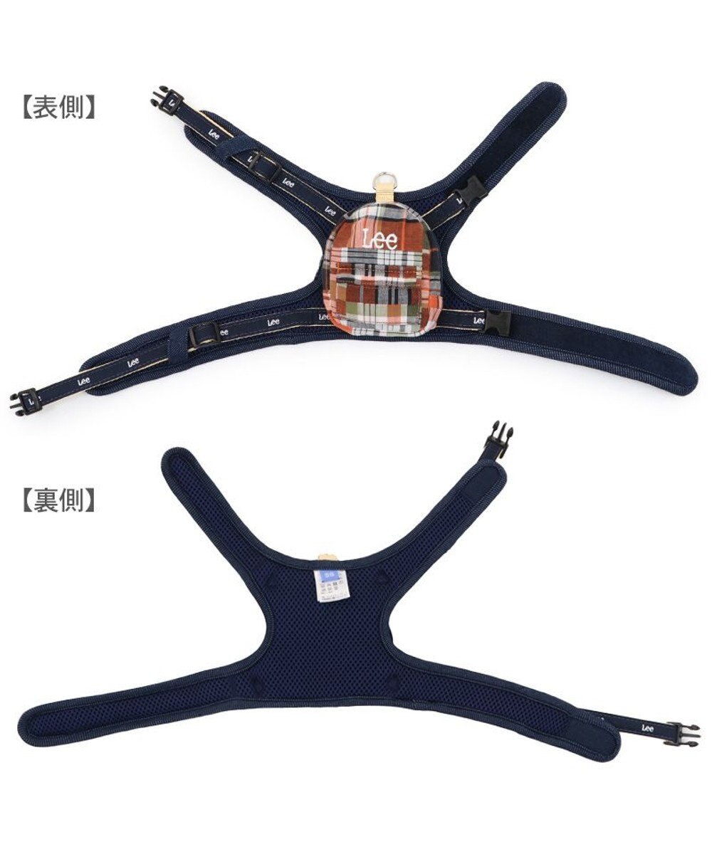 PET PARADISE Lee ポケットハーネス 《チェック柄》 ３Ｓ 小型犬 