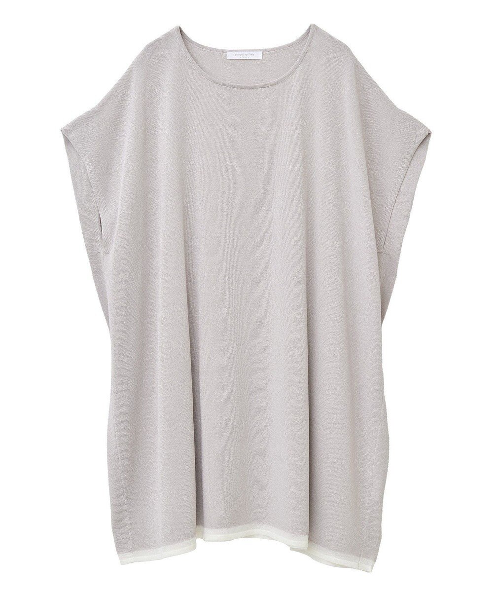 Green Parks 接触冷感ゆったりニットチュニック 