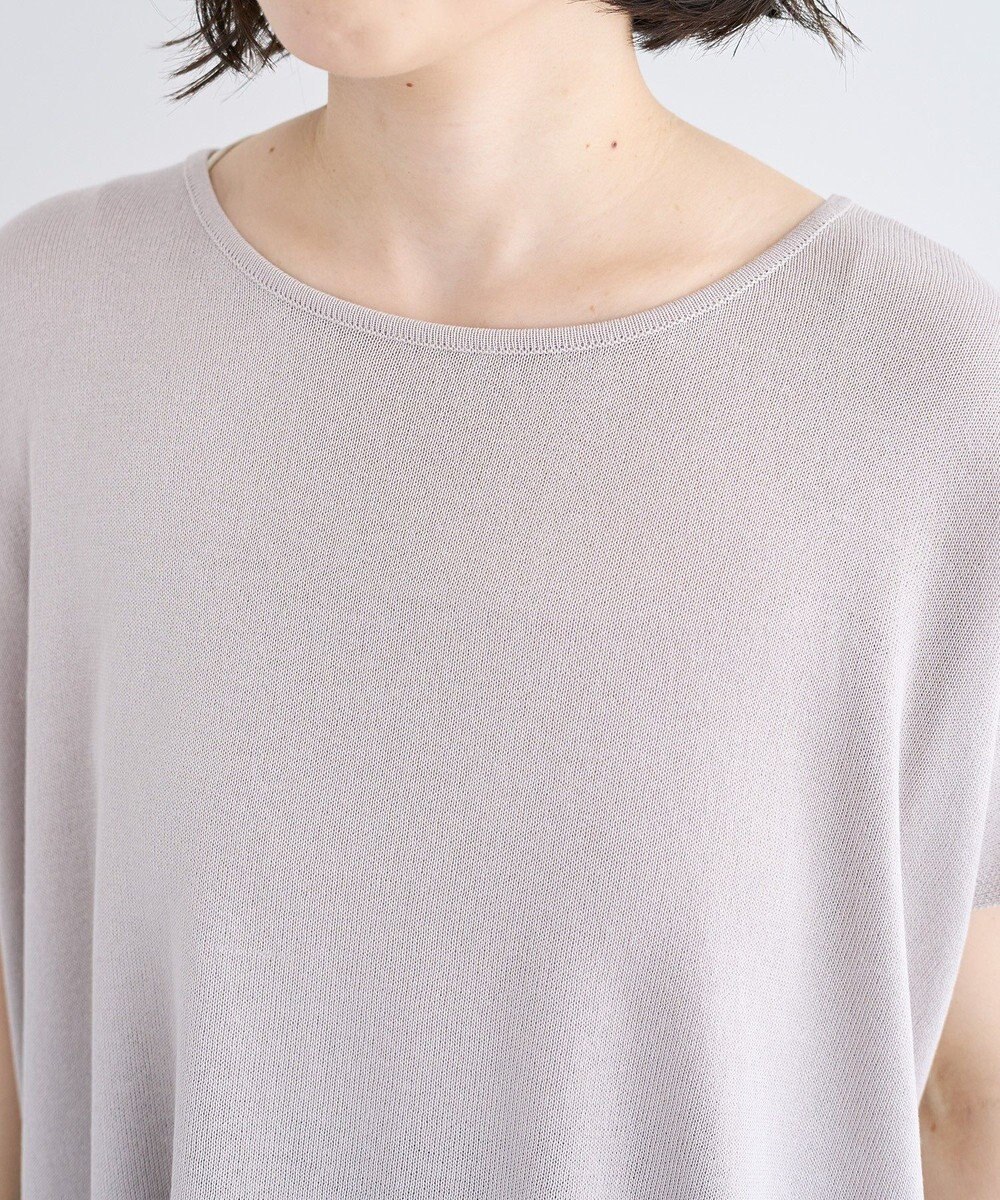 Green Parks 接触冷感ゆったりニットチュニック 