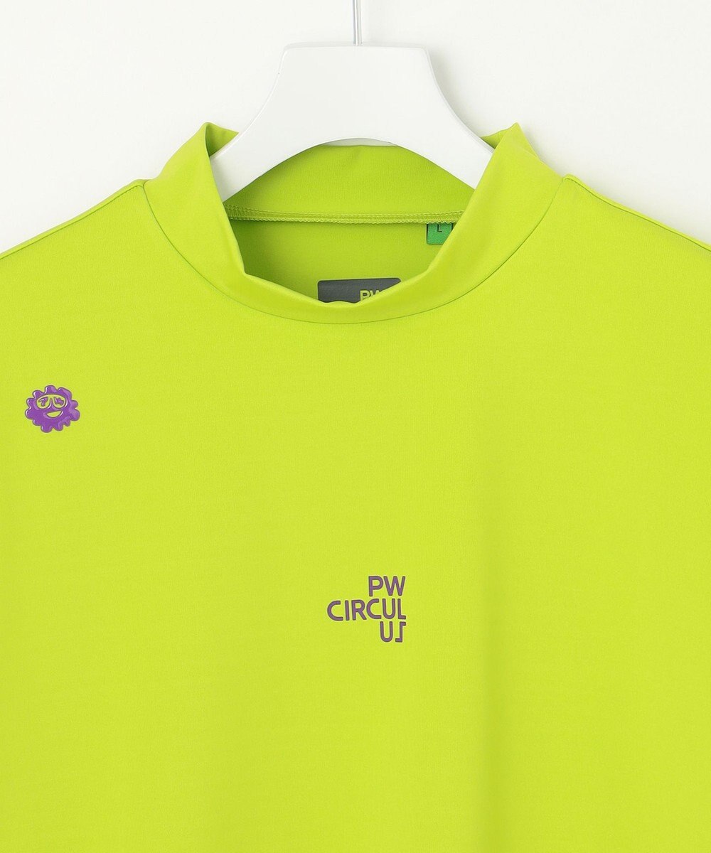 PW CIRCULUS 【MEN】【ストレッチ】ポケット モックネック シャツ 