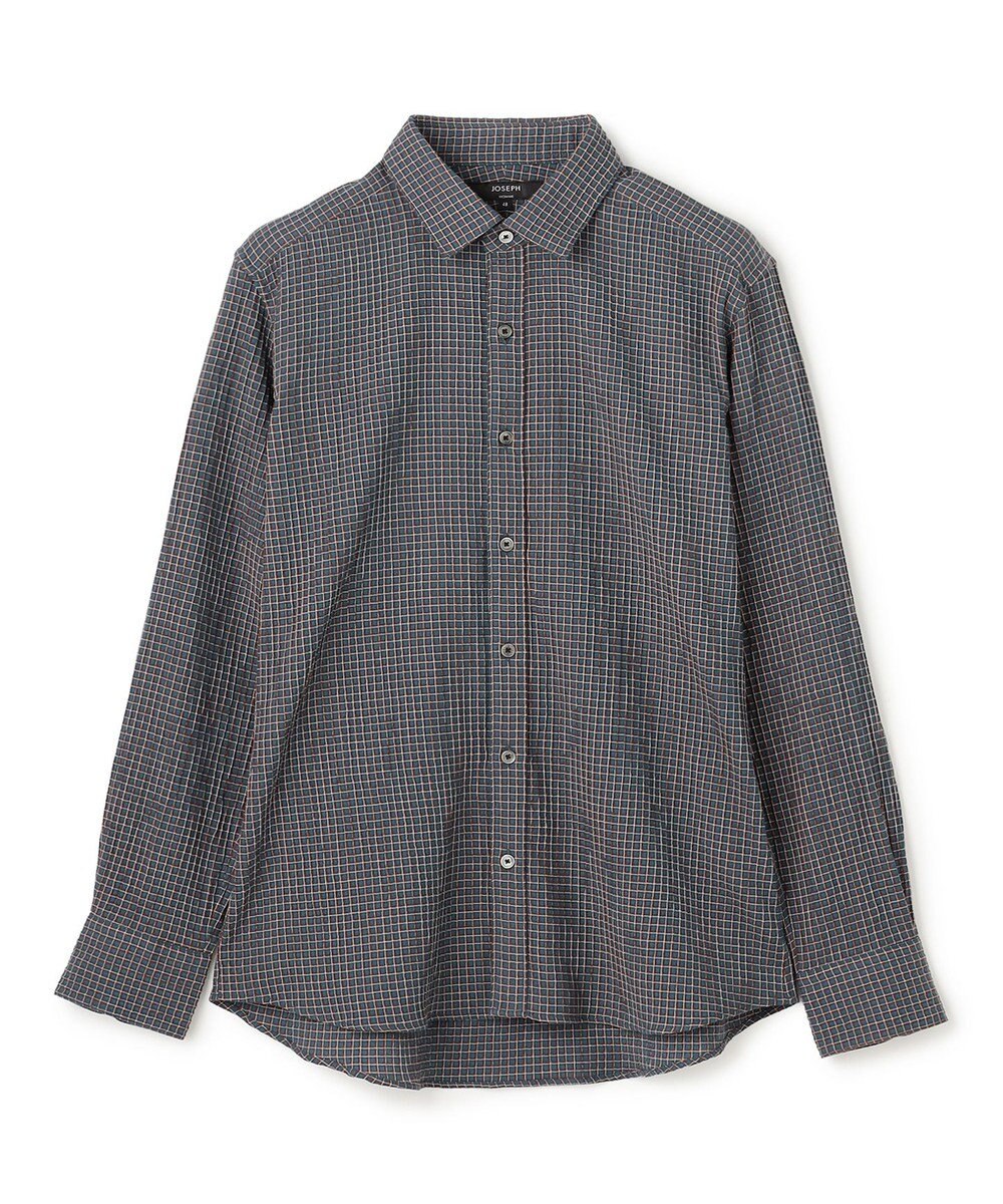 JOSEPH HOMME 新素材【ドライタッチ/ストレッチ】ドライコットンドビー　レギュラーカラーシャツ 