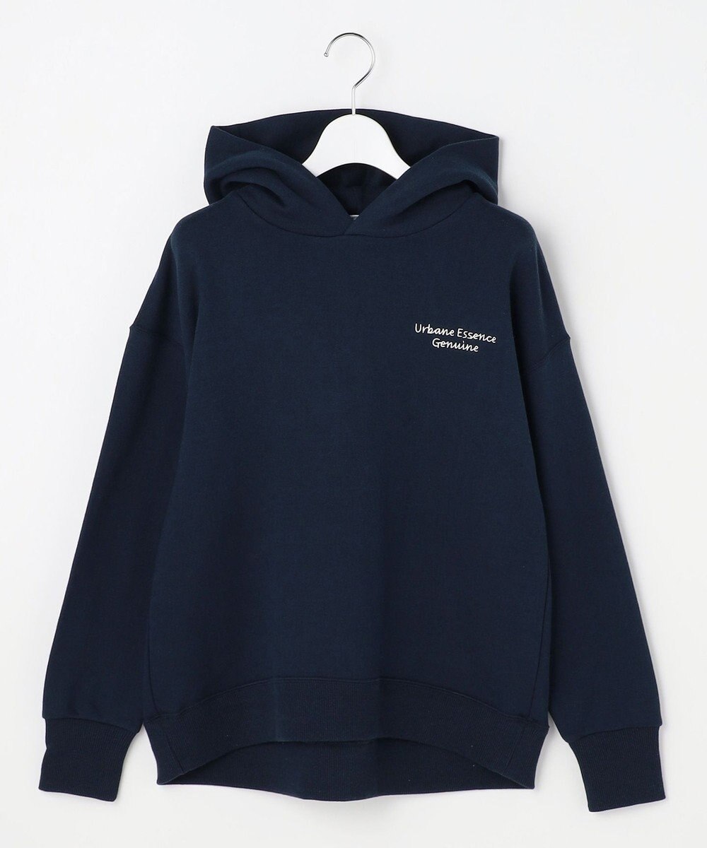 J.PRESS LADIES 【WEB限定】ロゴ裏毛 パーカー 