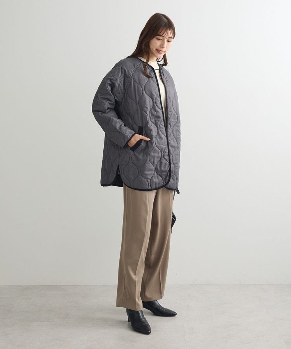 Green Parks 撥水加工　キルティングＺＩＰブルゾン 