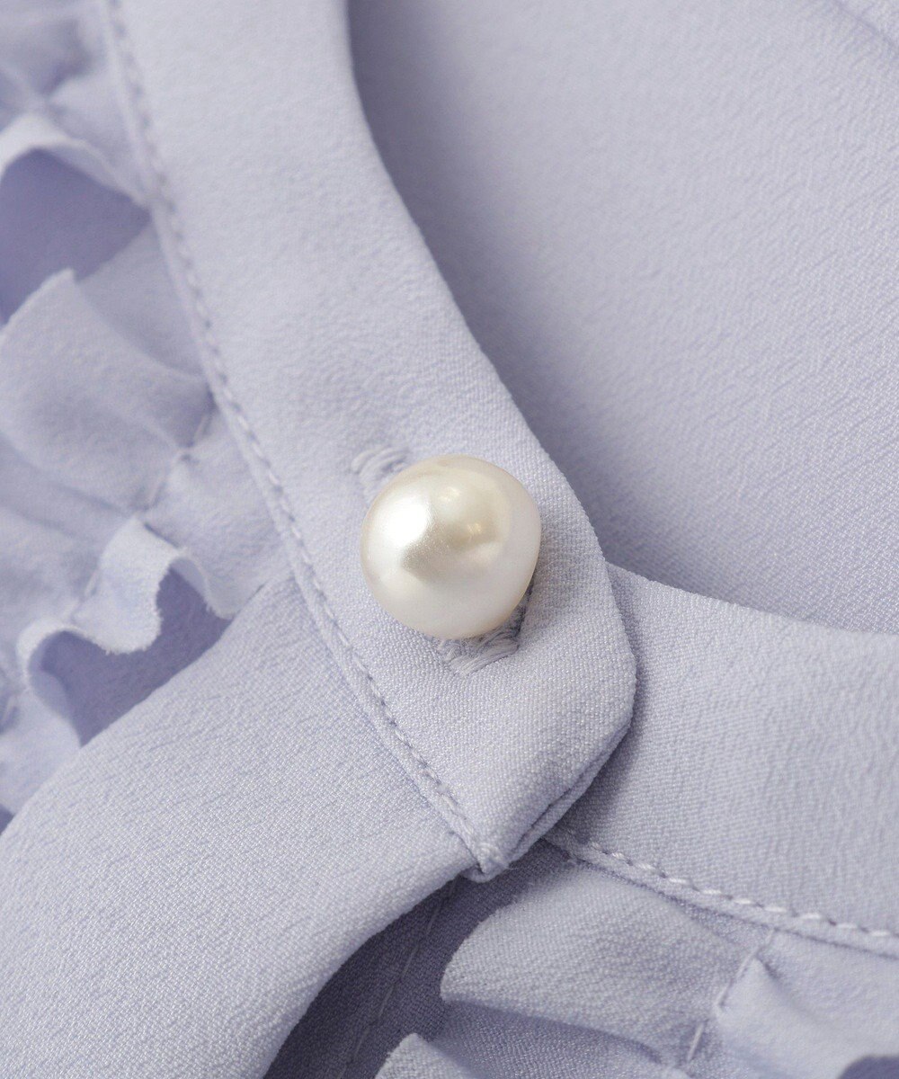 YECCA VECCA フリルデザインブラウス 