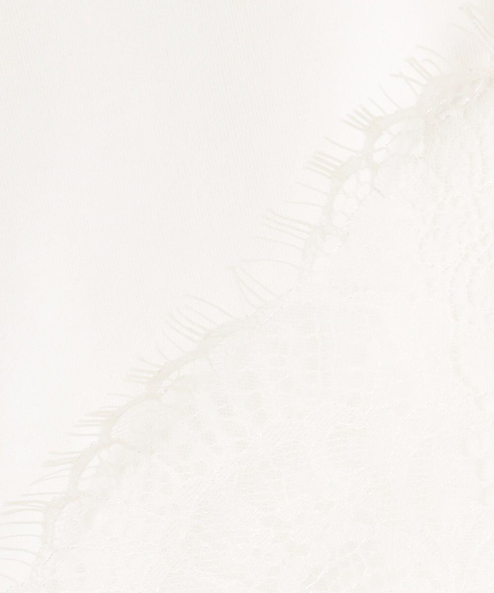 組曲 レースコンビ ロングTシャツ 