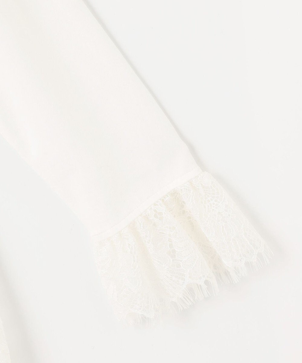 組曲 レースコンビ ロングTシャツ 