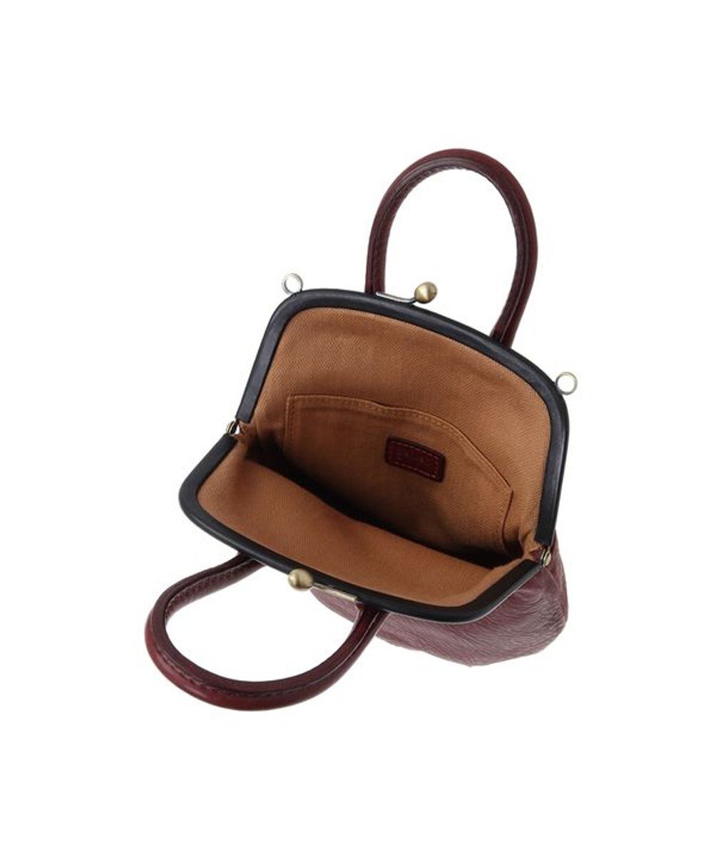 genten ミネルヴァキッコ 口金ショルダーバッグ 