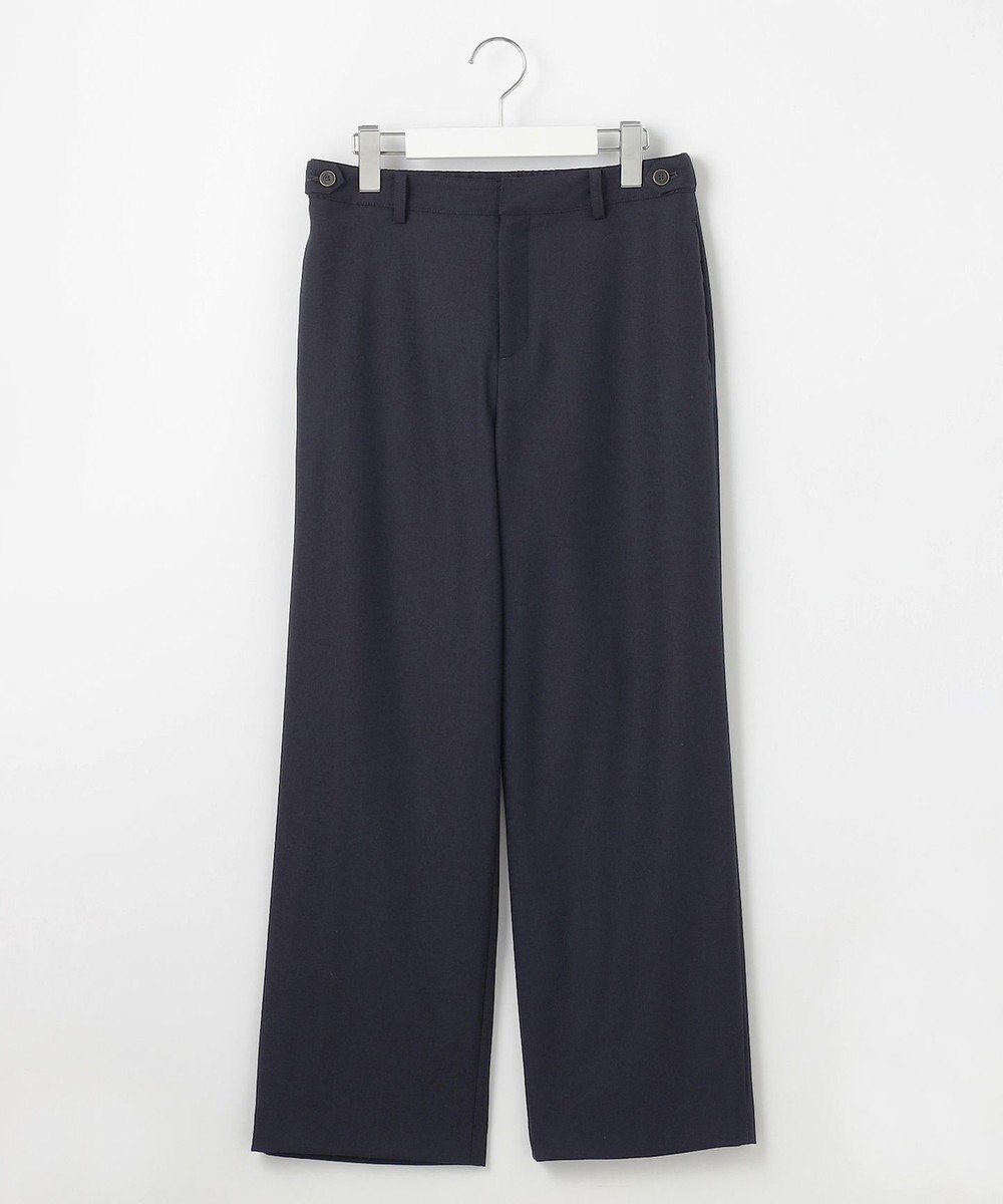 J.PRESS LADIES 【洗える】ANASTASIA milled セミワイド パンツ 