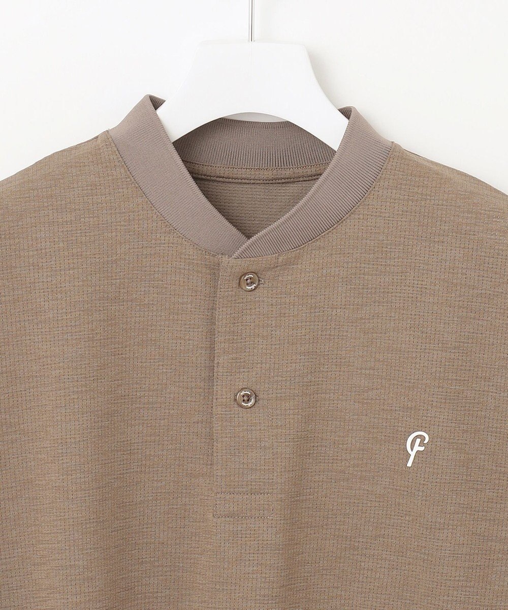 23区GOLF 【23Fondation/MEN】ＣＯＯＬメッシュ スキッパーポロ 