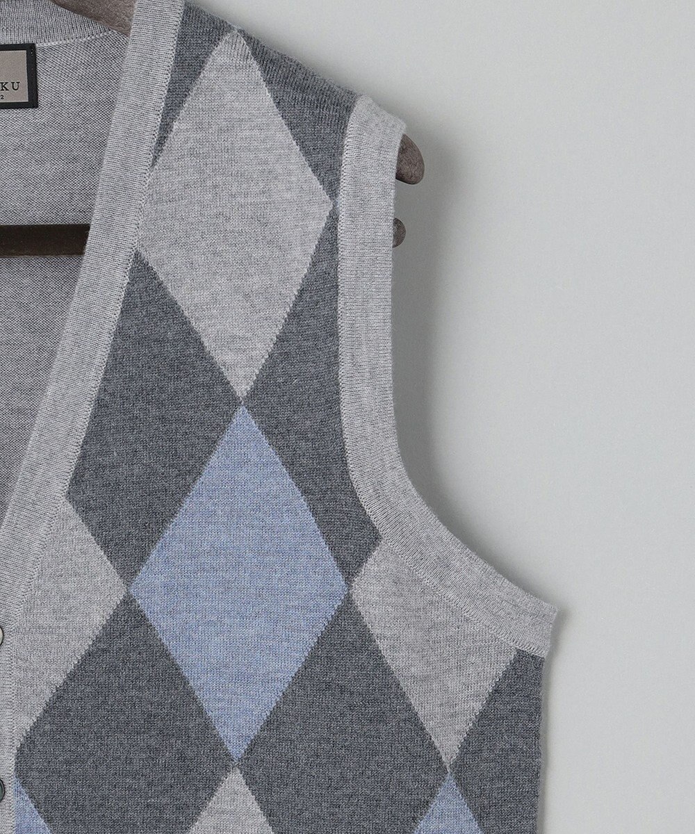 GOTAIRIKU ハイゲージニットベスト 