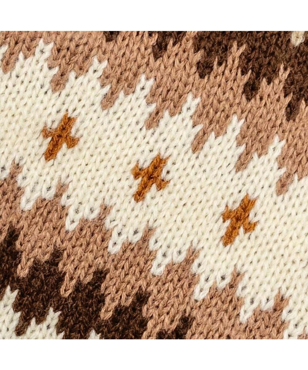 PET PARADISE ペットパラダイス ハーフジップアップ ニット 《モカ》 中型犬 大型犬 