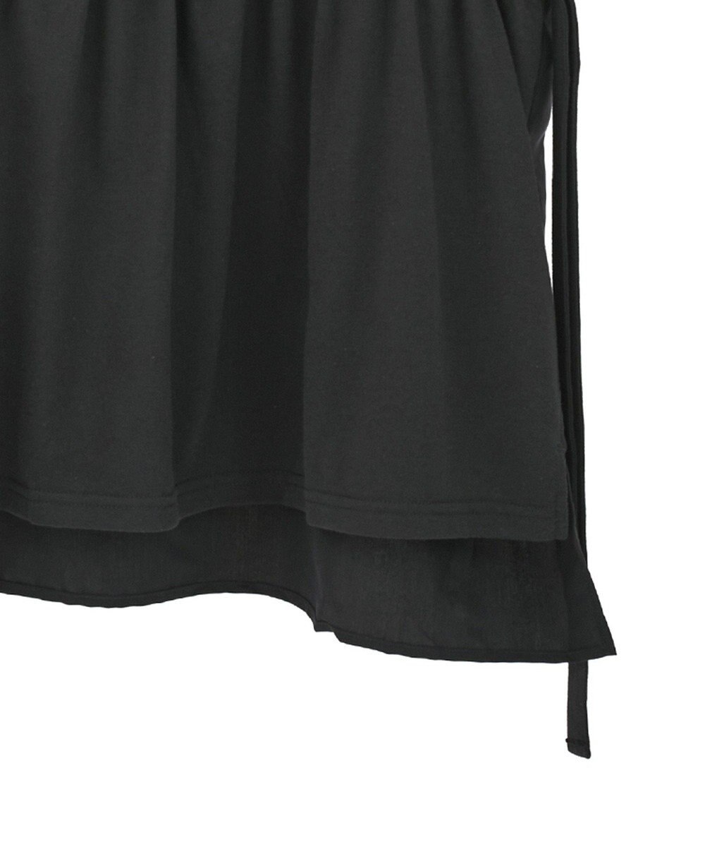 CRAFT STANDARD BOUTIQUE 布帛ウエストギャザー切替チュニック 