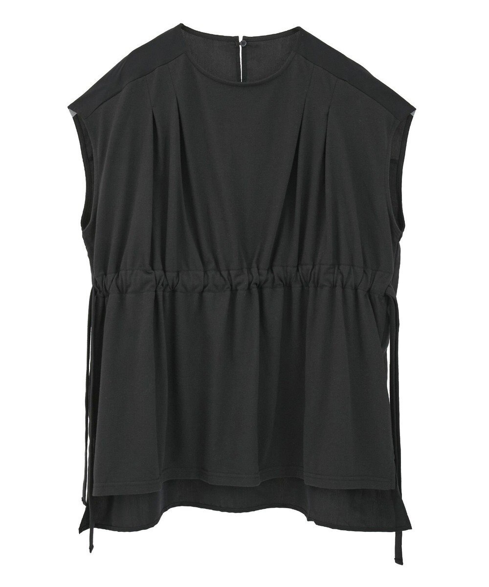 CRAFT STANDARD BOUTIQUE 布帛ウエストギャザー切替チュニック 