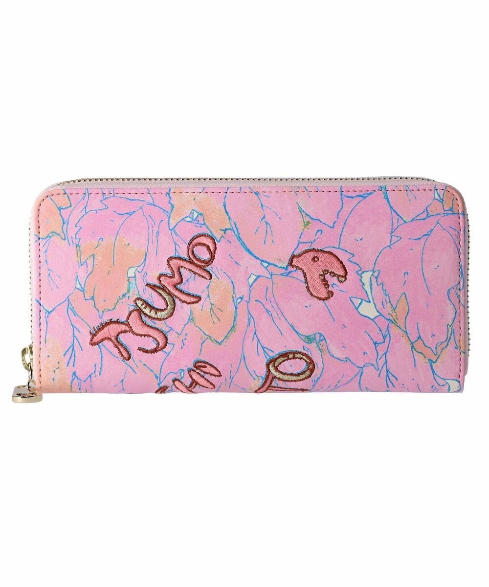 tsumori chisato CARRY 葉っぱ ラウンドファスナー長財布 