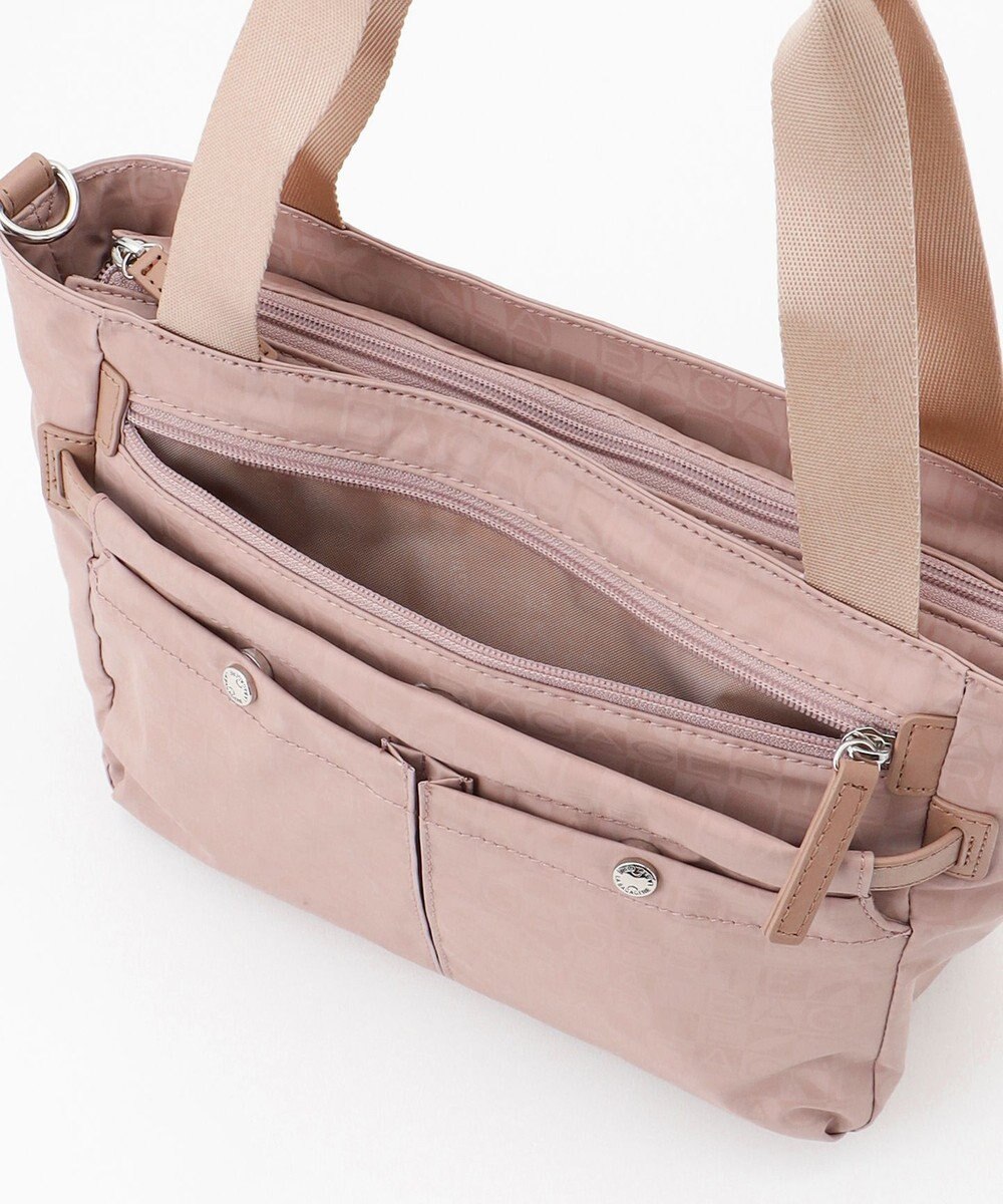 LA BAGAGERIE モノグラム　スクエアナイロントート 