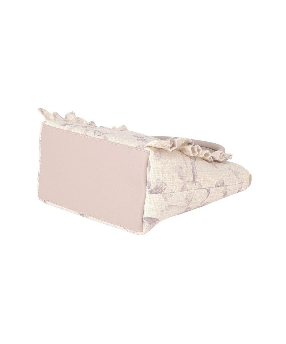 Maison de FLEUR ツイードリボンプリント2WayバッグM 