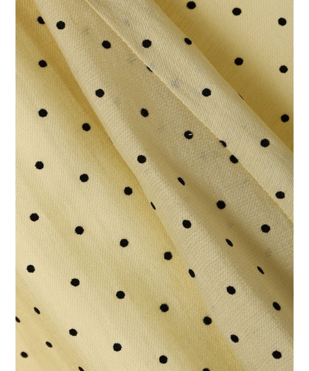 Green Parks AnriettMusee ドットフレアーロングスカート 