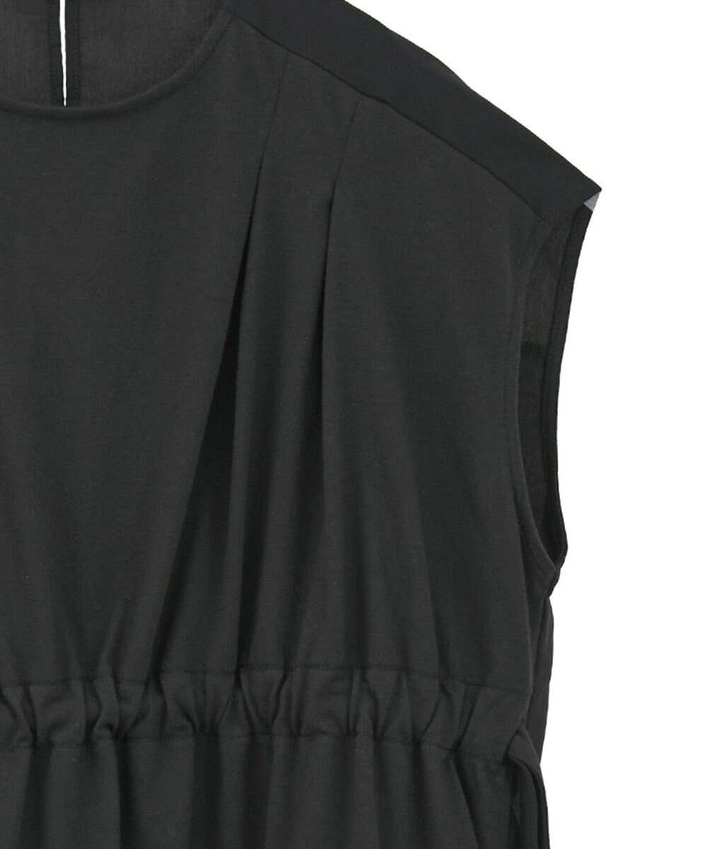 CRAFT STANDARD BOUTIQUE 布帛ウエストギャザー切替チュニック 