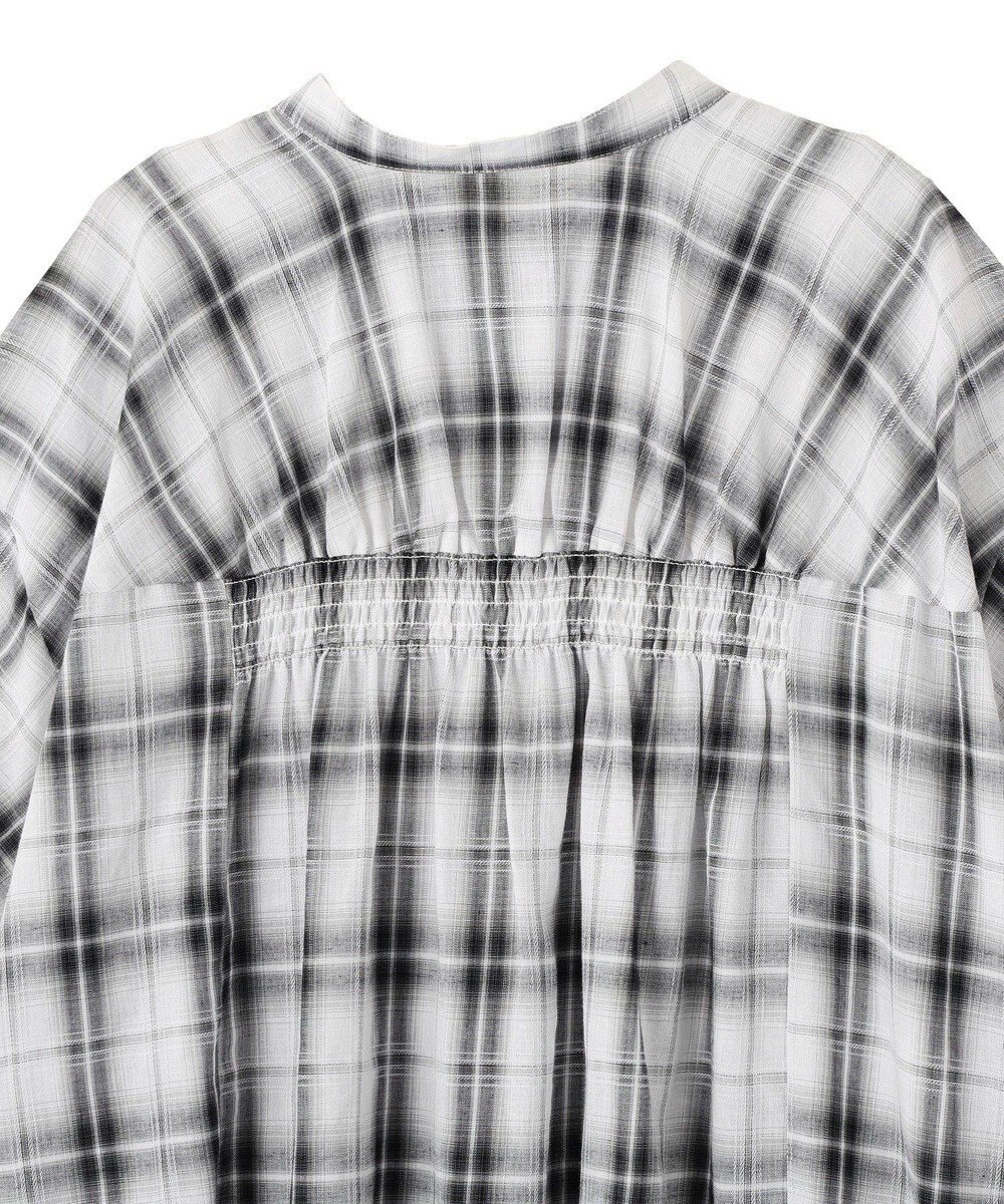 CRAFT STANDARD BOUTIQUE バックギャザーポンチョシャツ 