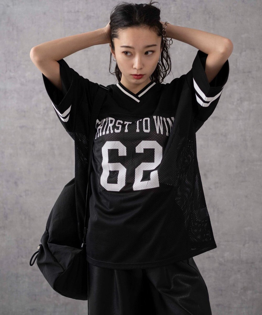 WEGO ナンバリングメッシュビッグT 