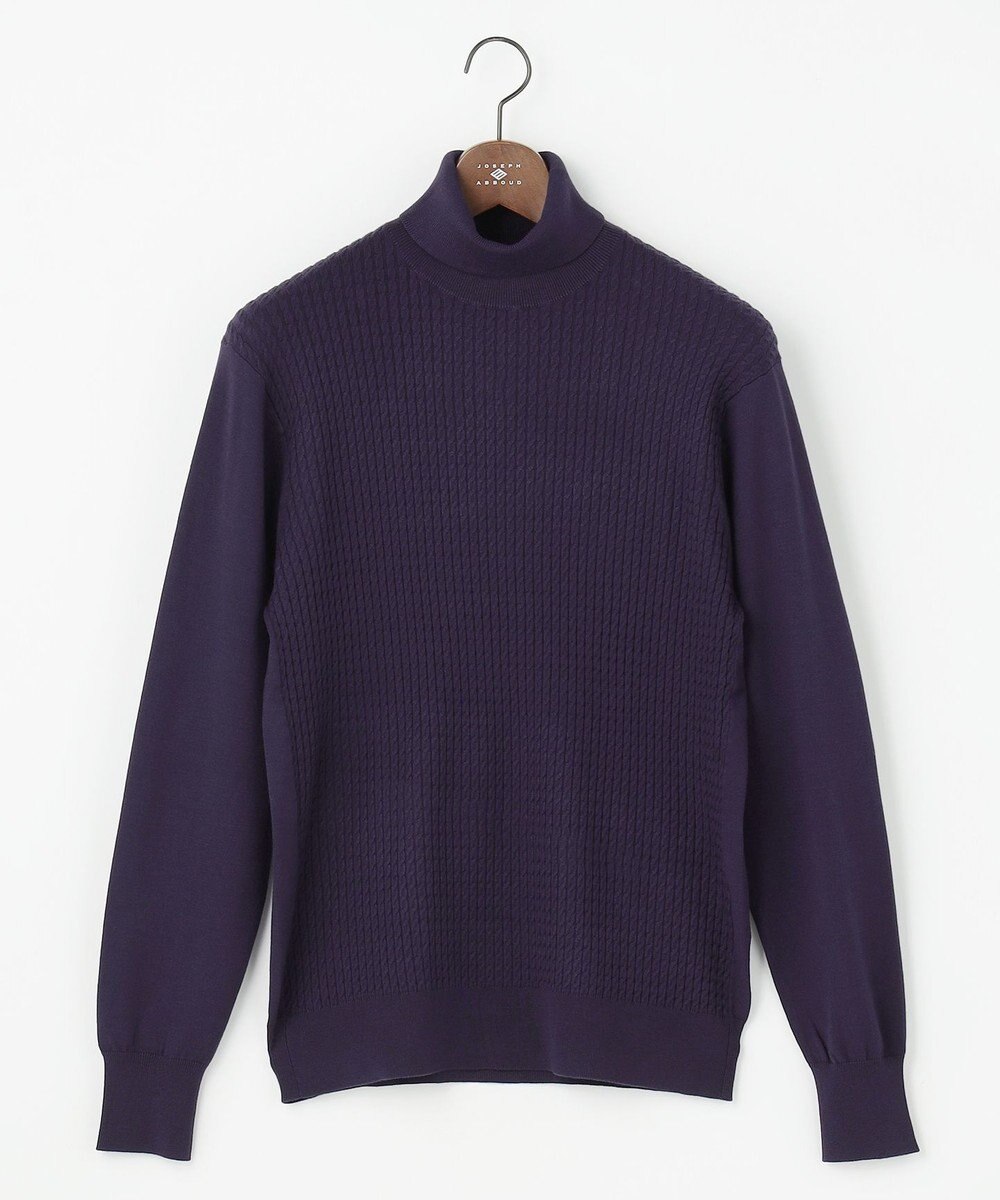 JOSEPH ABBOUD 【キングサイズ・チクチクしない/3シーズン対応/サスティナブル】SNOWY タートルネックセーター 