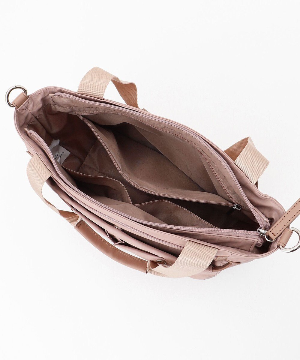 LA BAGAGERIE モノグラム　スクエアナイロントート 